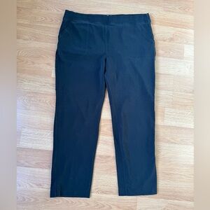 Black Women's Duluth Trading cotton NOGA pant‎ XXLx31